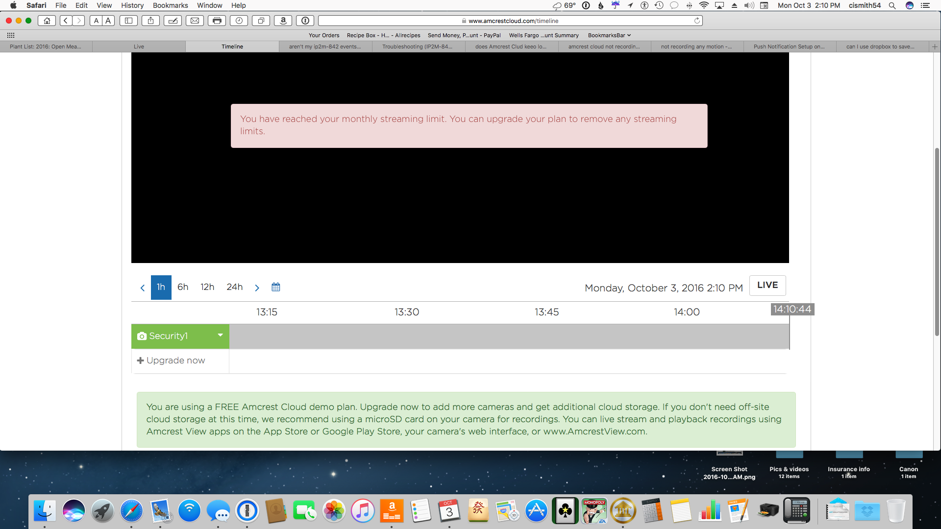 Streaming limitation?