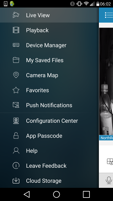 Selecting push notifications.