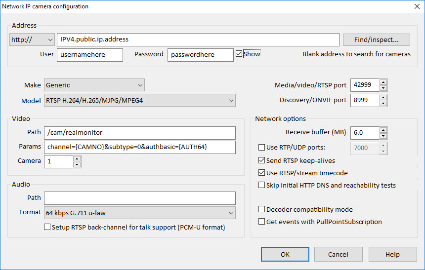 BlueIris software screenshot